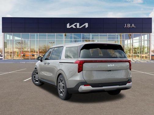 Ivory Silver 2026 Kia Carnival Hybrid EX