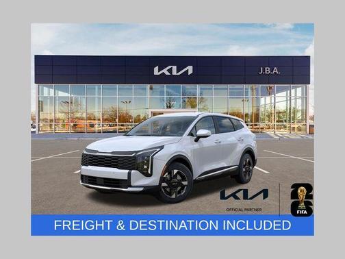 White Pearl 2026 Kia Sportage LX