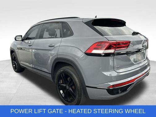 Pure Gray 2023 Volkswagen Atlas Cross Sport 2.0T SEL R-Line Black