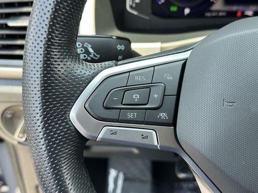 Pure Gray 2023 Volkswagen Atlas Cross Sport 2.0T SEL R-Line Black