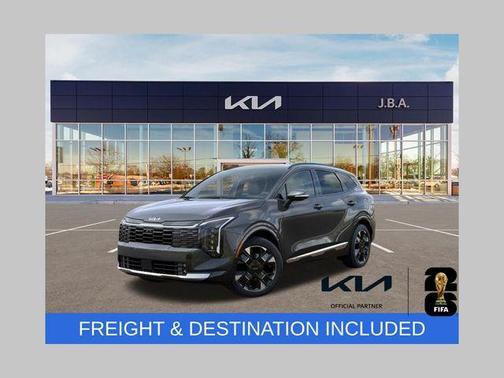 Gray 2026 Kia Sportage Hybrid SX-Prestige