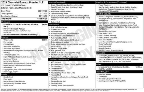 2021 Chevrolet Equinox Premier