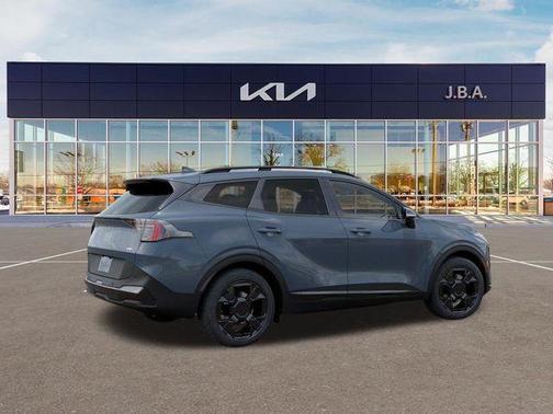 Heritage Blue 2026 Kia Sportage Hybrid X-Line