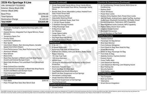 2026 Kia Sportage X-Line