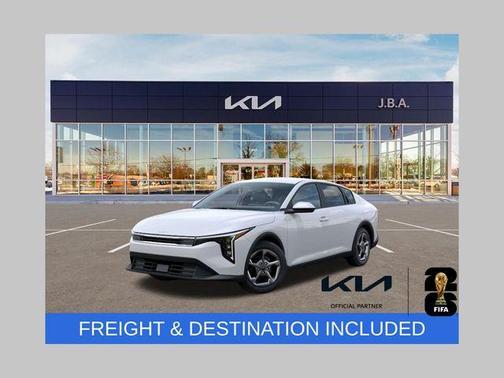 White Pearl 2026 Kia K4 LXS