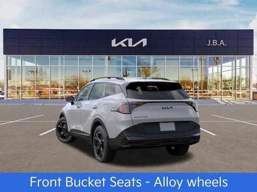 Gray 2026 Kia Sportage Hybrid X-LINE