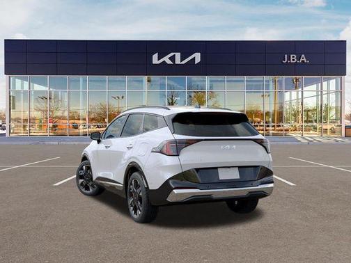 White Pearl 2026 Kia Sportage Hybrid SX-Prestige