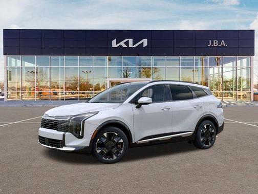 White Pearl 2026 Kia Sportage Hybrid SX-Prestige