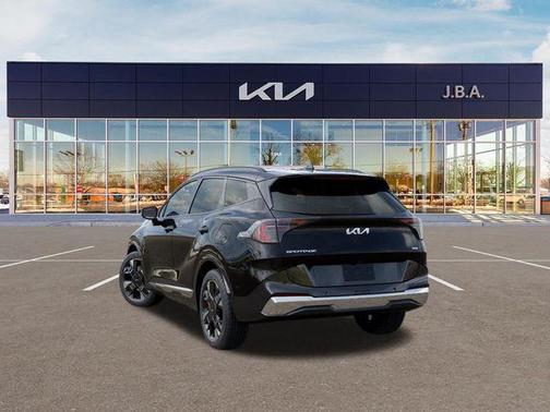 Black 2026 Kia Sportage Hybrid SX-Prestige