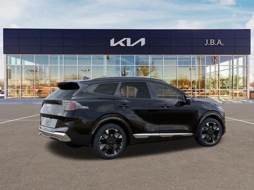 Black 2026 Kia Sportage Hybrid SX-Prestige