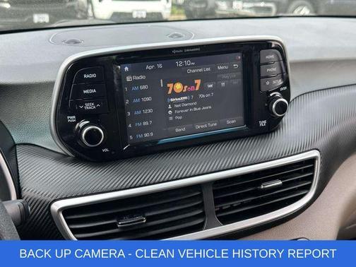 Cream White 2020 Hyundai TUCSON Value