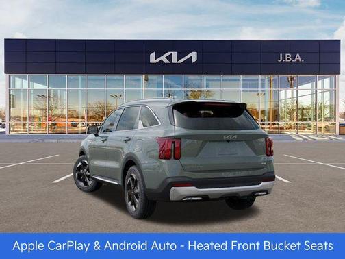 Green 2026 Kia Sorento Hybrid EX