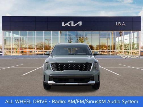 Green 2026 Kia Sorento Hybrid EX