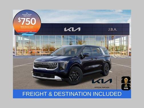 Blue 2026 Kia Carnival LXS