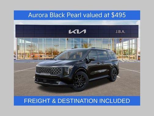 Aurora Black Pearl 2026 Kia Carnival Hybrid SX Prestige Passenger Van