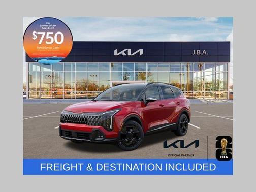 Black 2026 Kia Sportage X-Pro Prestige