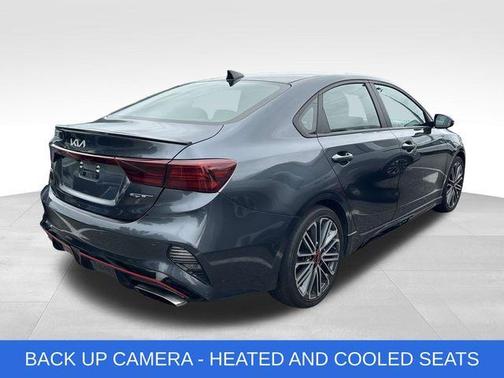 Gray 2023 Kia Forte GT