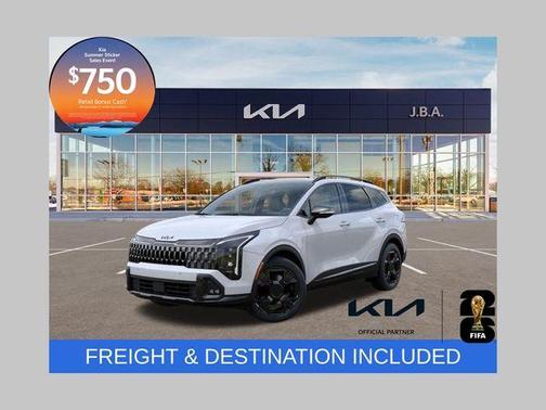 White Pearl 2026 Kia Sportage X-Line SUV
