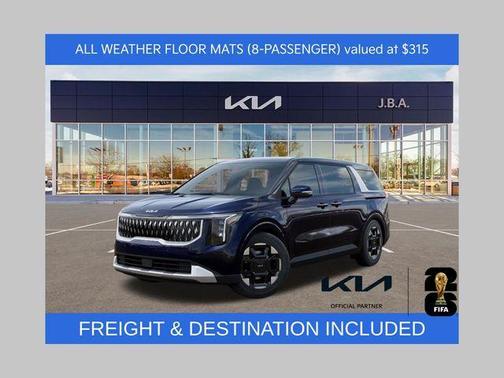 Blue 2026 Kia Carnival EX