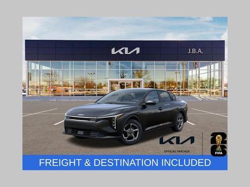 Gray 2026 Kia K4 LXS