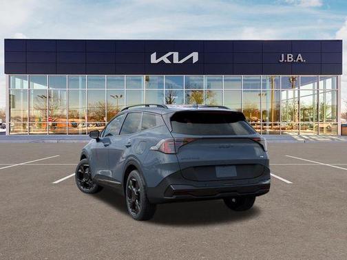 Heritage Blue 2026 Kia Sportage Hybrid X-Line