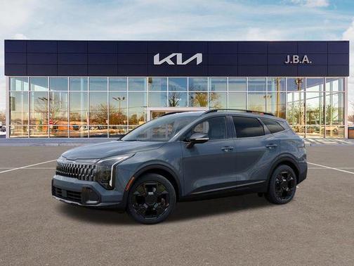 Heritage Blue 2026 Kia Sportage Hybrid X-Line