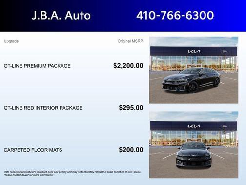 Aurora Black 2026 Kia K5 GT-Line