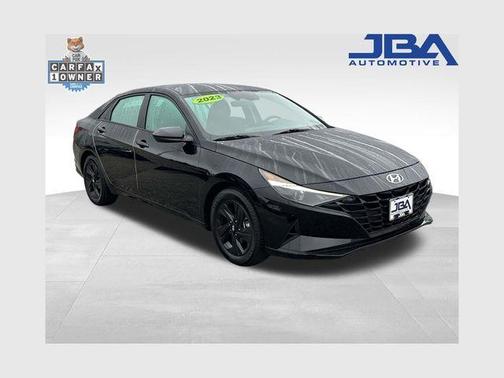 Phantom Black 2023 Hyundai ELANTRA HEV Blue