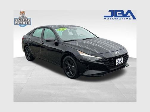 Phantom Black 2023 Hyundai ELANTRA HEV Blue