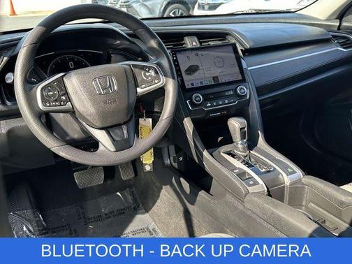 Modern Steel Metallic 2019 Honda Civic LX