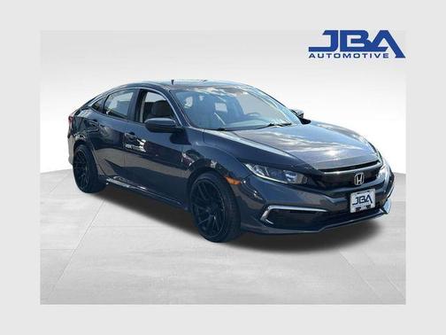 Modern Steel Metallic 2019 Honda Civic LX