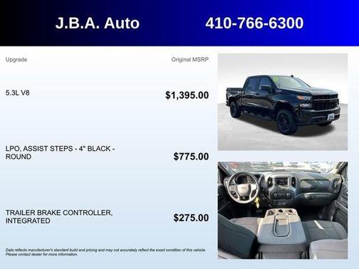 2021 Chevrolet Silverado 1500 Custom Trail Boss