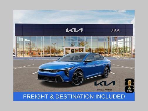 Blue 2026 Kia K4 GT-Line