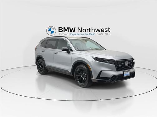 Lunar Silver Metallic 2024 Honda CR-V Hybrid Sport AWD