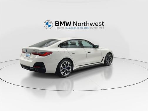 Alpine White 2023 BMW i4 Gran Coupe M50