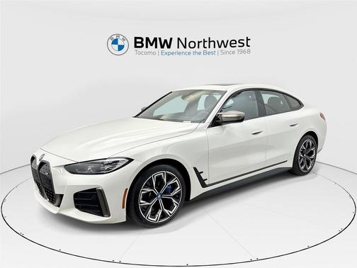 Alpine White 2023 BMW i4 Gran Coupe M50