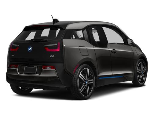 Arravani Gray w/ BMW i Frozen Blue Accent 2014 BMW i3 Base w/Range Extender