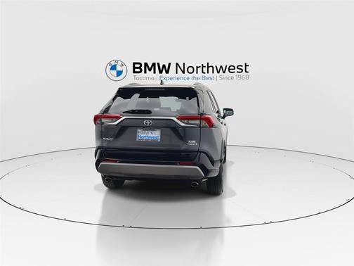 Magnetic Gray Metallic/Midnight Black Metallic 2024 Toyota RAV4 Hybrid SE