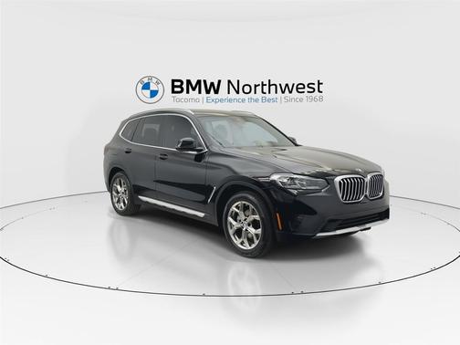 Black Sapphire Metallic 2024 BMW X3 xDrive30i
