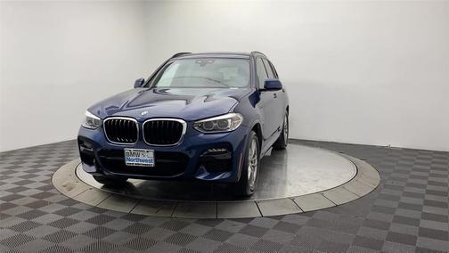 Phytonic Blue Metallic 2021 BMW X3 PHEV xDrive30e