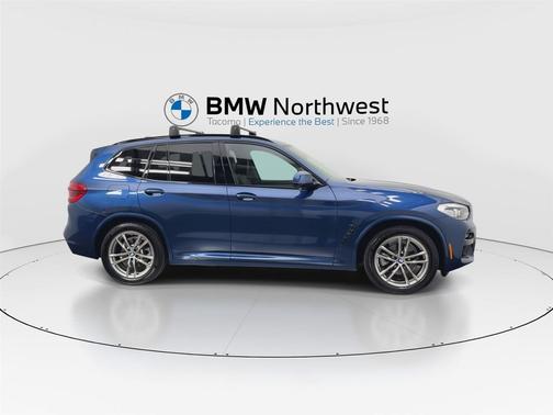 Phytonic Blue Metallic 2021 BMW X3 PHEV xDrive30e