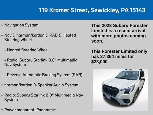 2023 Subaru Forester Limited