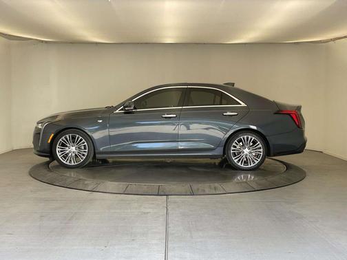 Shadow Metallic 2021 Cadillac CT4 Premium Luxury