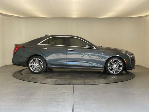 Shadow Metallic 2021 Cadillac CT4 Premium Luxury