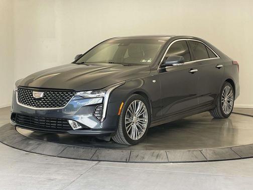 Shadow Metallic 2021 Cadillac CT4 Premium Luxury