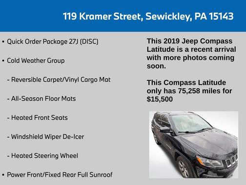 2019 Jeep Compass Latitude