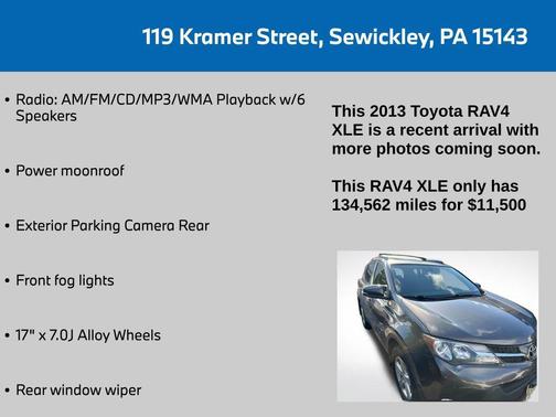 2013 Toyota RAV4 XLE