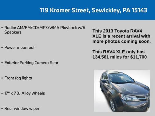 2013 Toyota RAV4 XLE