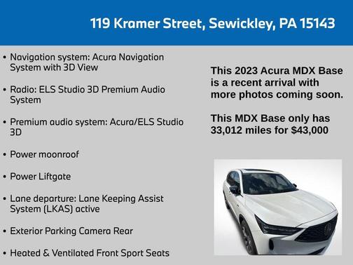 2023 Acura MDX A-SPEC