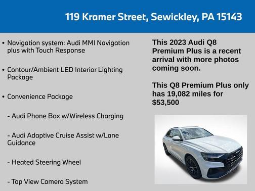 2023 Audi Q8 55 Premium Plus